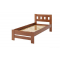 Ліжко односпальне дерев'яне "Сакура" (бук)