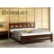 Ліжко двоспальне дерев'яне "Сакура" (дуб)